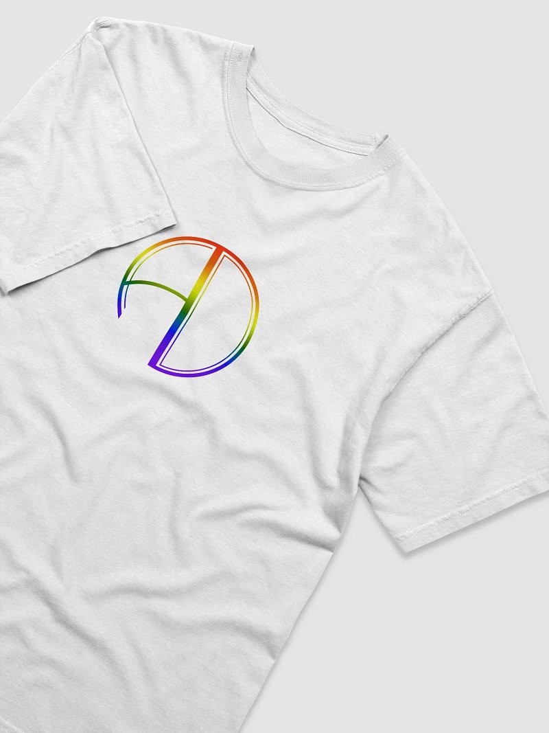 Printed Rainbow Logo T-Shirt | No Name (Relaxed Fit)
