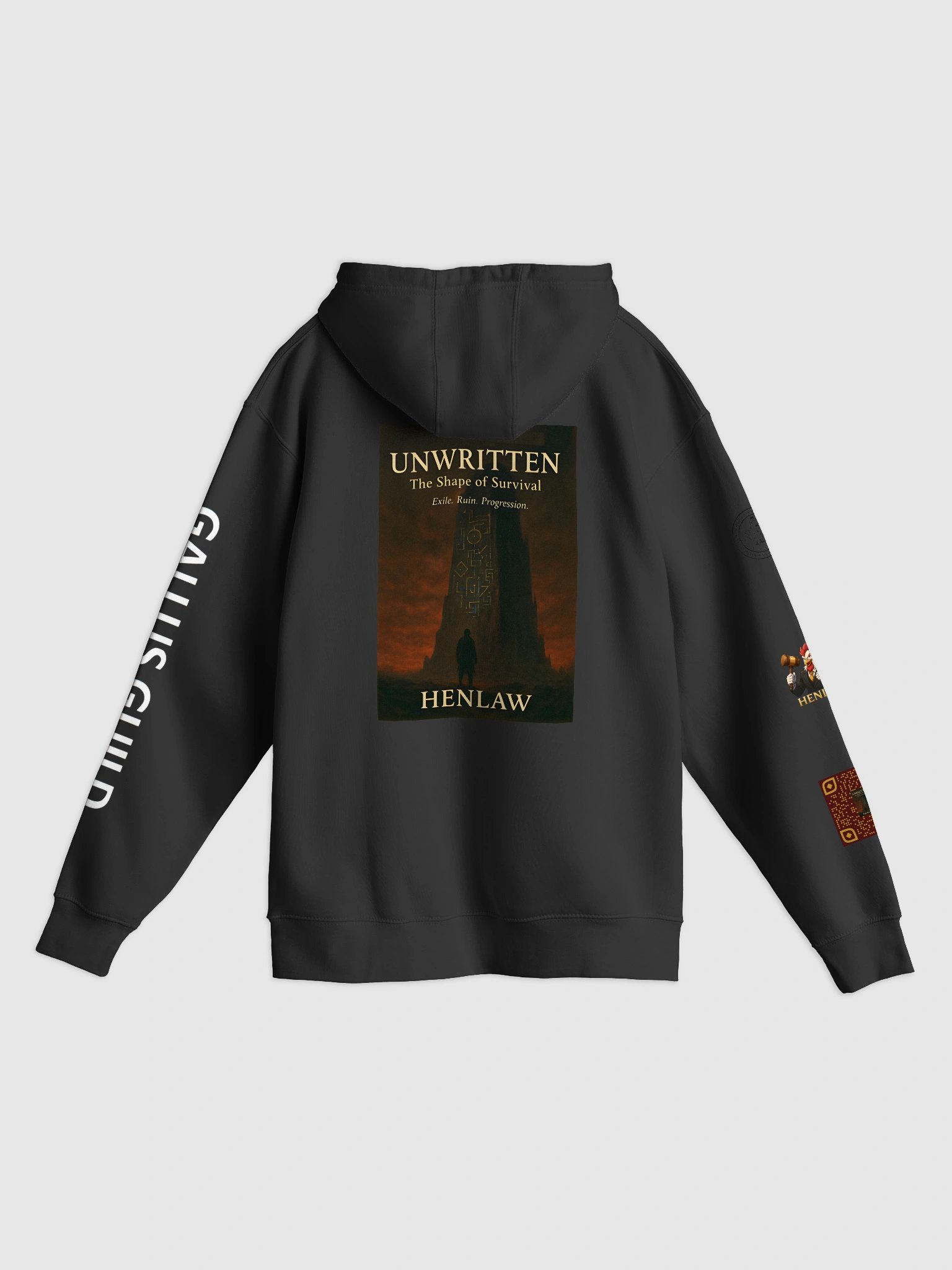 📜 Bureau of Bad Decisions & Brave Idiots Henlaw Field Hoodie — Collector’s Issue product image (2)