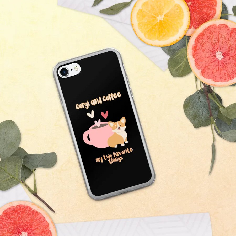 Corgi & Coffee Love iPhone Case product image (11)