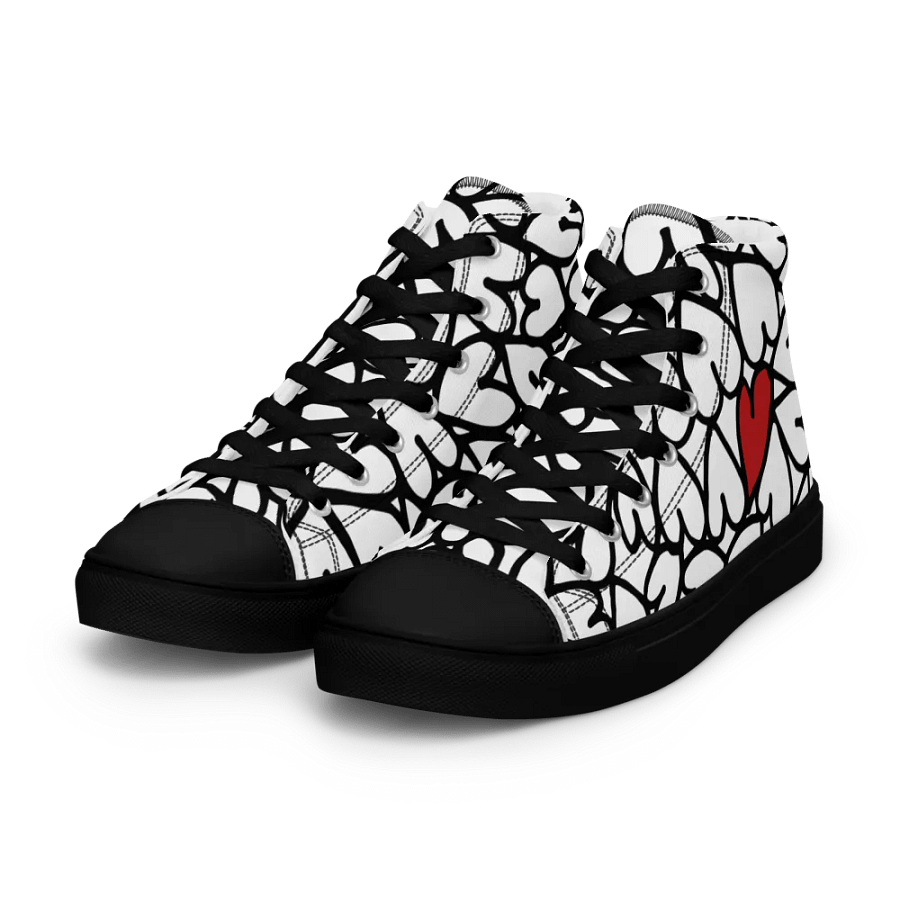 Have A Heart High Top Canvas Shoes product image (7)