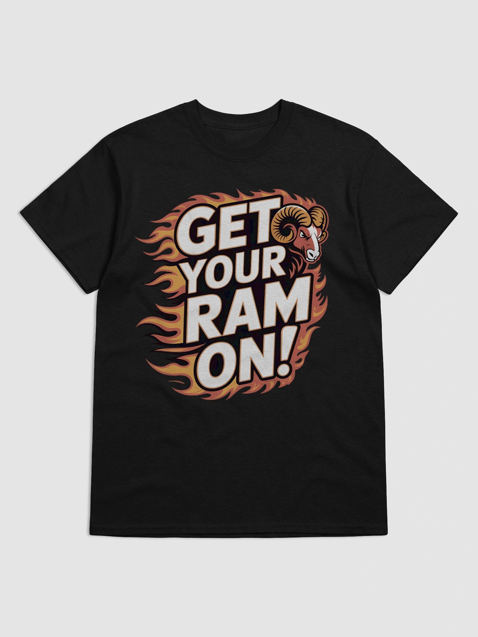 Flaming Ram Energy Tee product image (43)