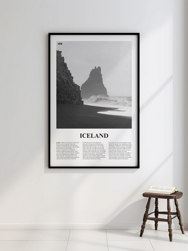 Iceland 01 Newspaper Poster product image (4)