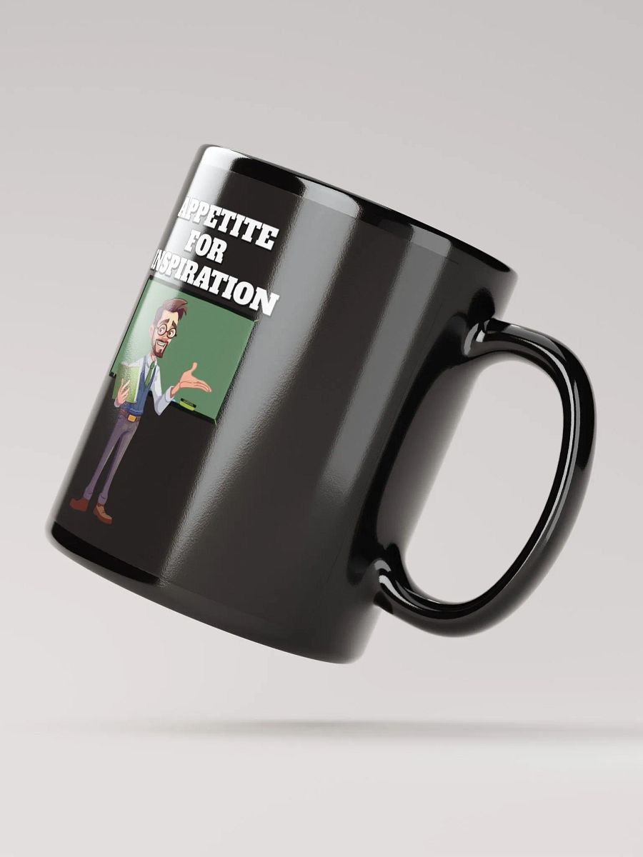 Appetite For Inspiration - Motivation and Inspirational Black Coffee Mug product image (3)