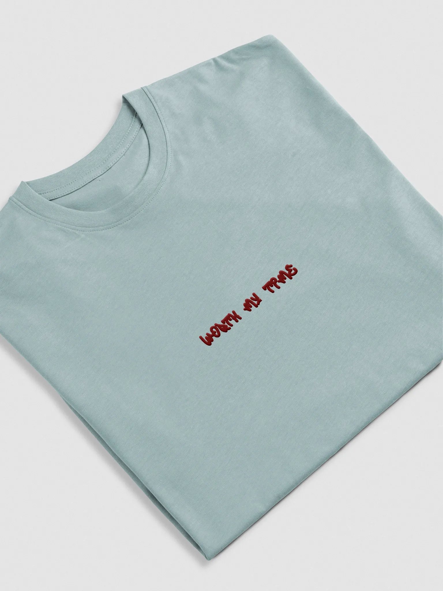 WORTH MY TIME Basic Heavyweight T-Shirt product image (23)