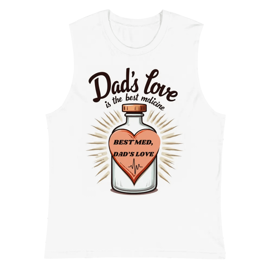 Dad's Love Muscle Tank product image (2)
