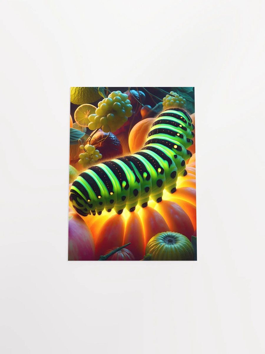 Glowing Caterpillar Fantasy Poster product image (21)
