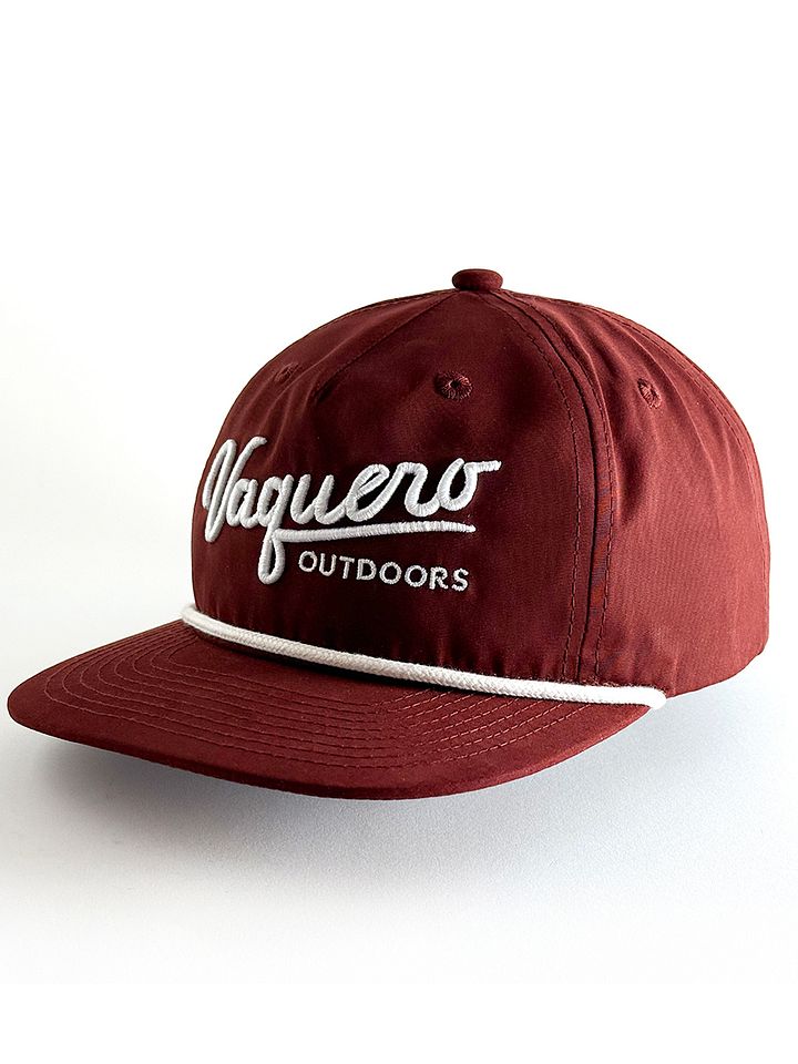 Vaquero Script Grandpa Hat Maroon product image (1)