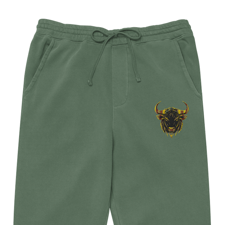 Golden Bull Stylized Illustration Joggers product image (2)