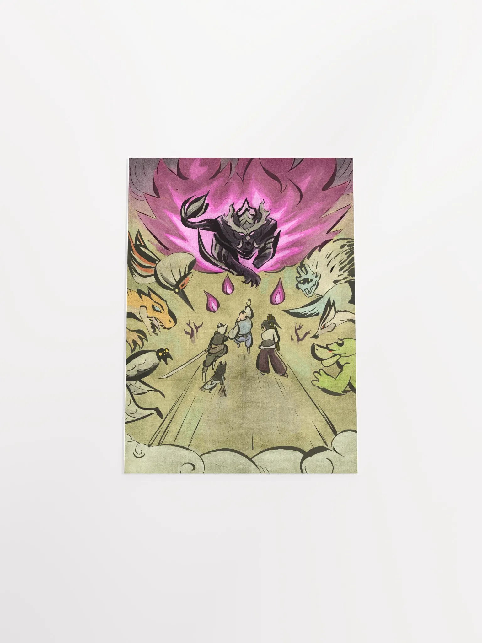 MH Comic: Magnamalo's Approach (Matte Poster) product image (4)