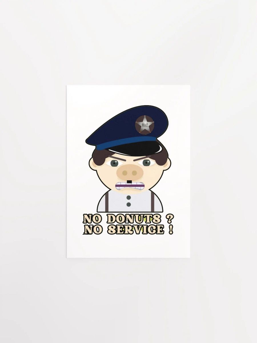 NO DONUTS? NO SERVICE! product image (3)