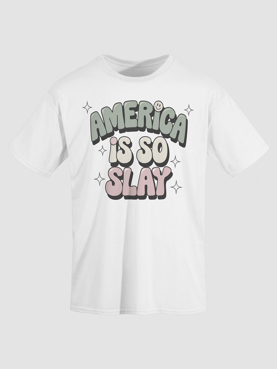 🔥 Best Seller: America is So Slay - 4th of July Tee product image (3)