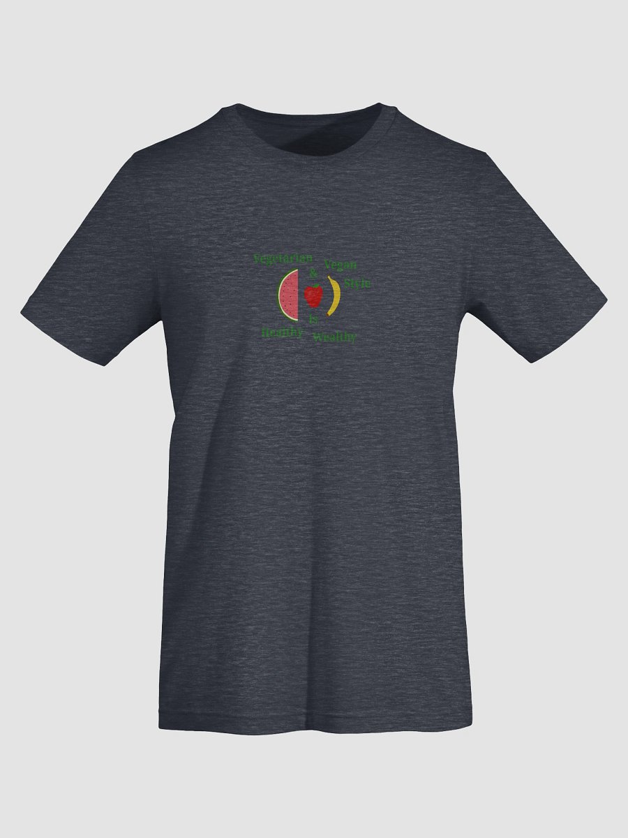 Healthy Wealthy Vegetarian & Vegan T-Shirt product image (7)