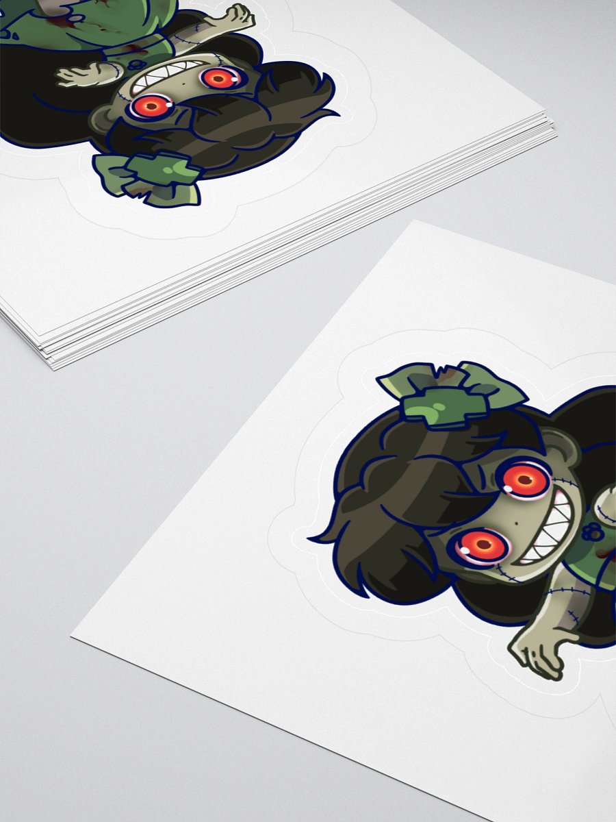 Zombie Girl Kathy-chan Sticker product image (11)