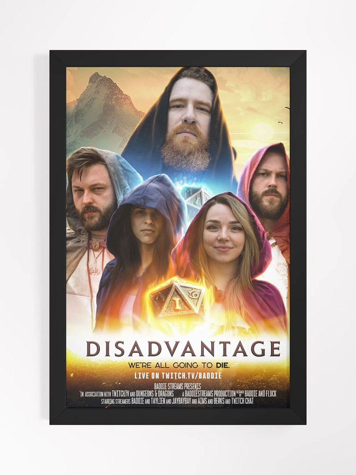 Disadvantage FRAMED Movie Poster product image (2)