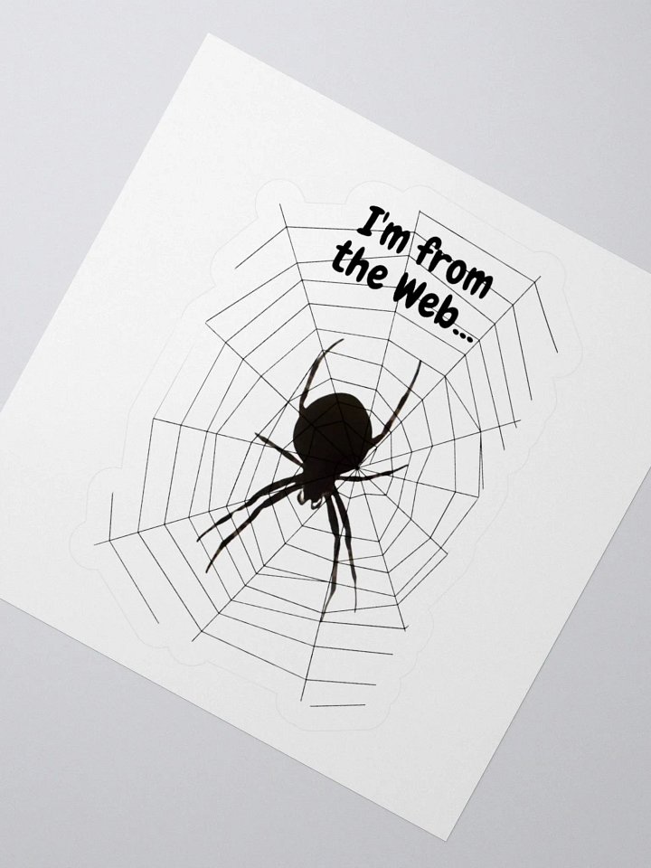 Arachnid Elegance Kiss Cut Stickers product image (5)