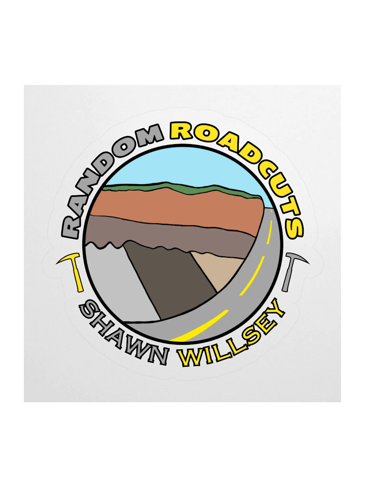 Random Roadcuts Sticker product image (1)