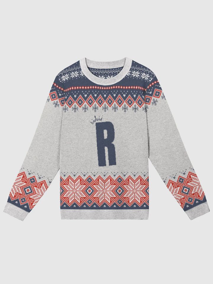 Frosted Snowflake Knit in Gray product image (1)