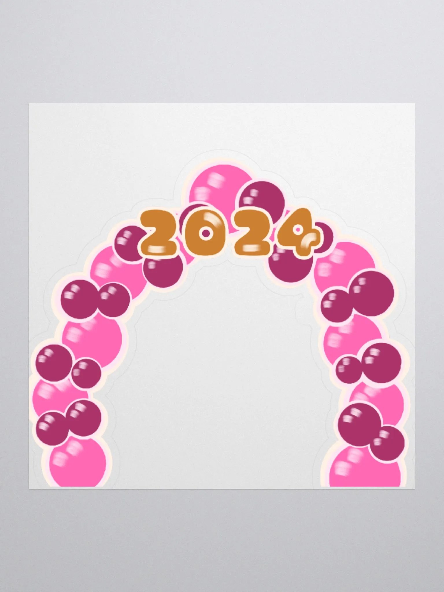 2024 Celebratory Arch ~ sticker product image (1)