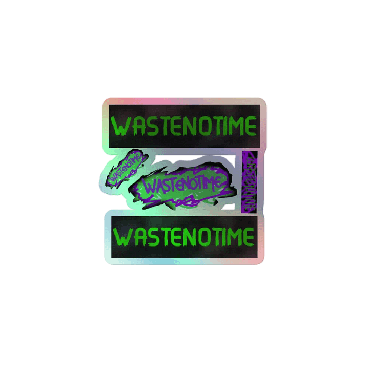 wastenotime stickers product image (1)