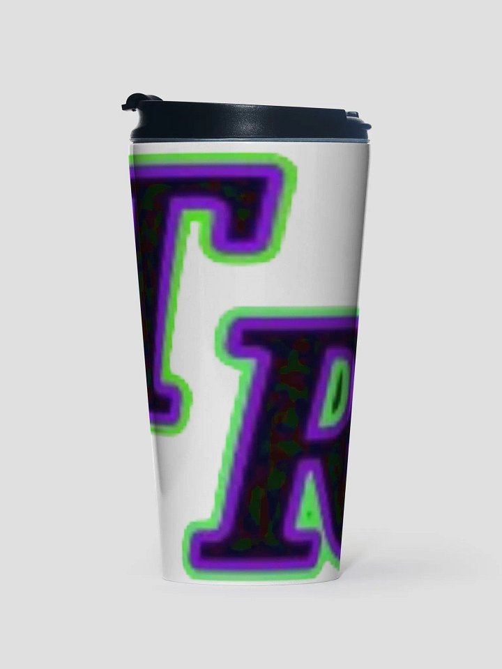 Glowing TR Typography Stainless Steel Mug product image (1)
