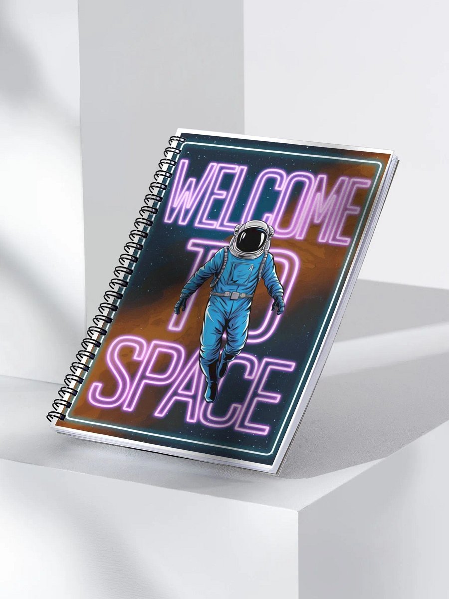 WELCOME TO SPACE Spiral Notebook product image (3)