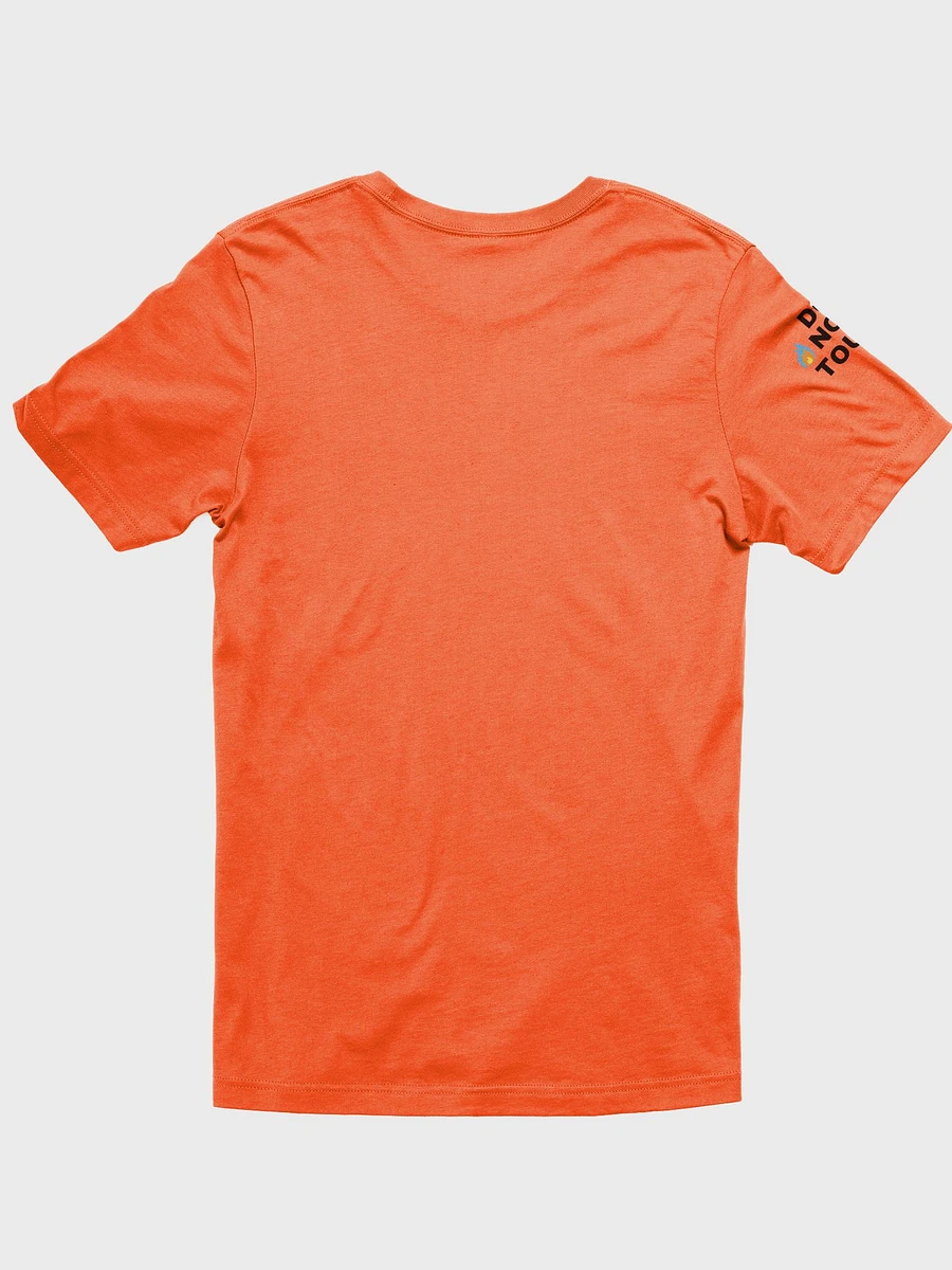 LIMITED EDITION- CRPS Warrior Bubble Ribbon Do Not Touch RIGHT Arm 'Supersoft' Orange T-Shirt product image (2)
