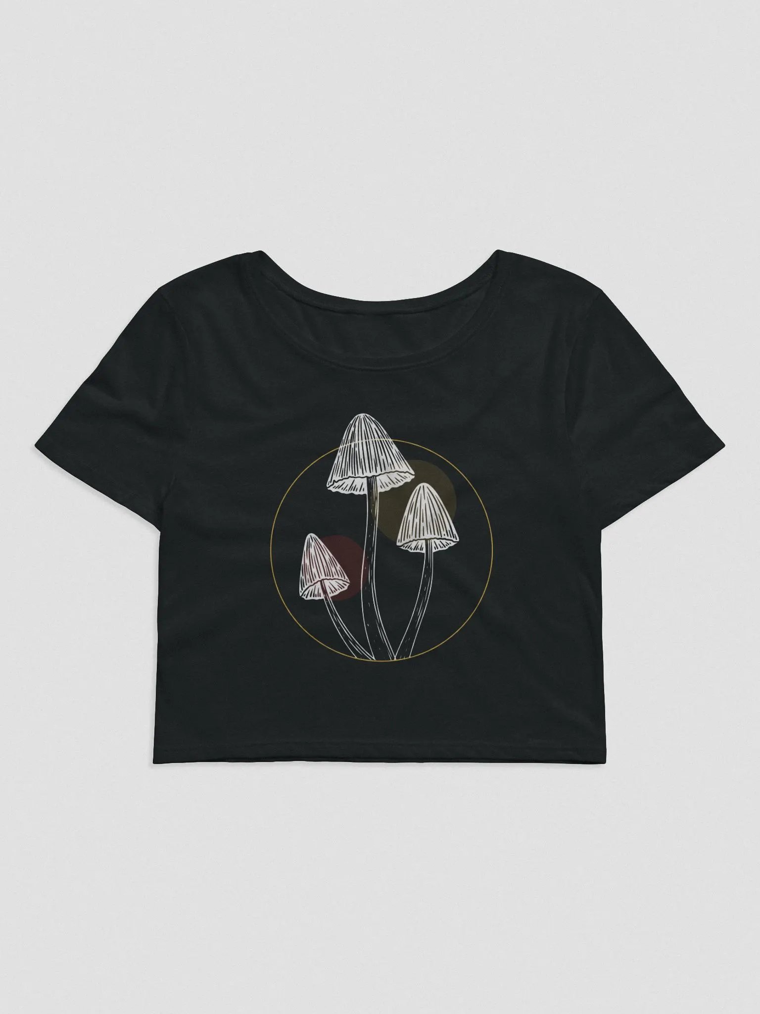 Mushroom Logo Crop Tee product image (1)