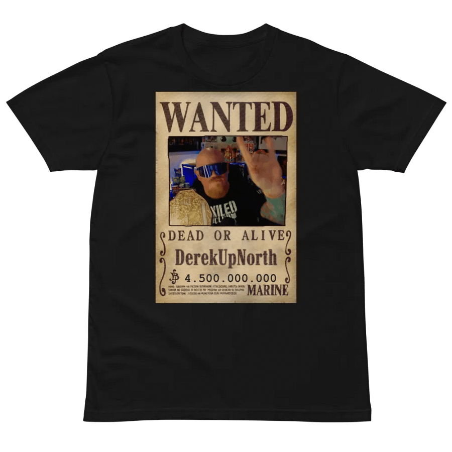 Wanted Poster T-Shirt product image (2)