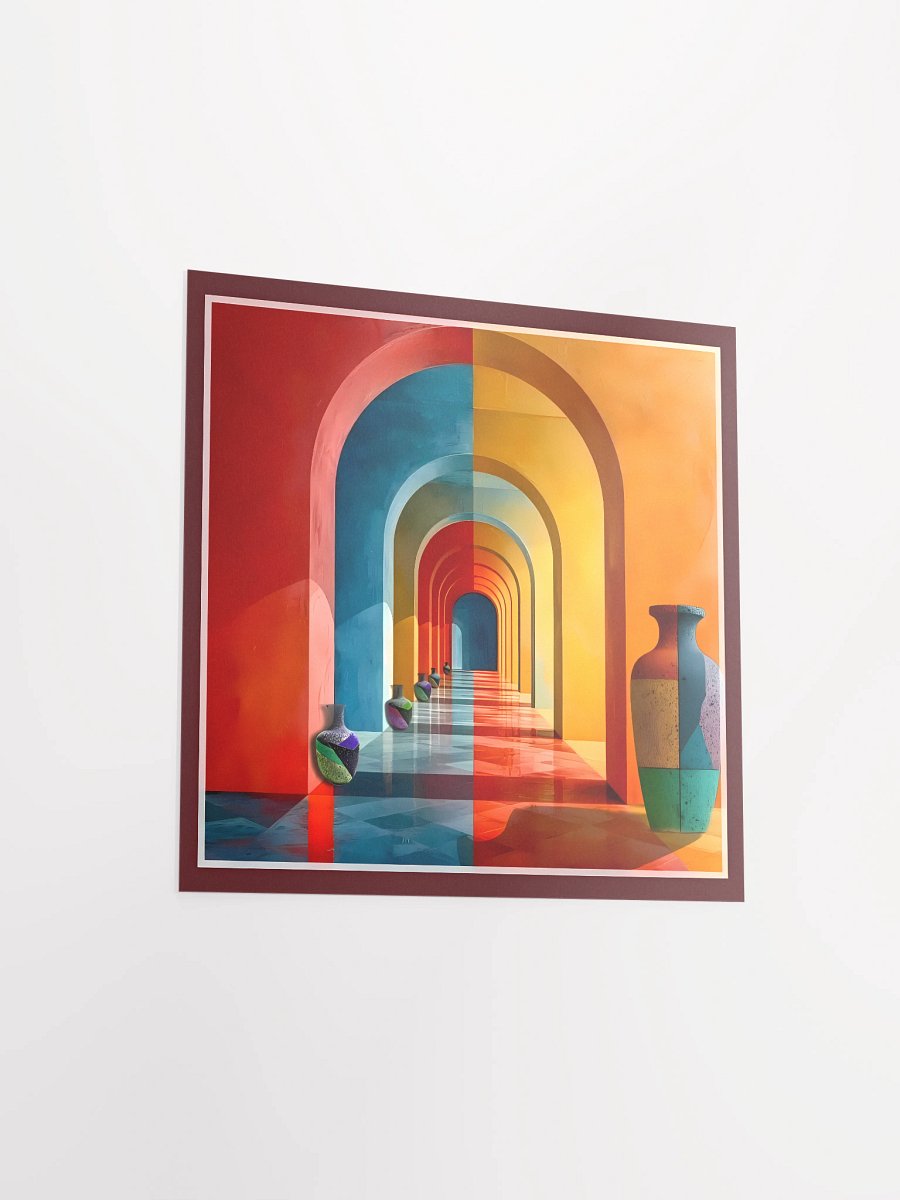 Vibrant Doorways Perspective Poster product image (15)