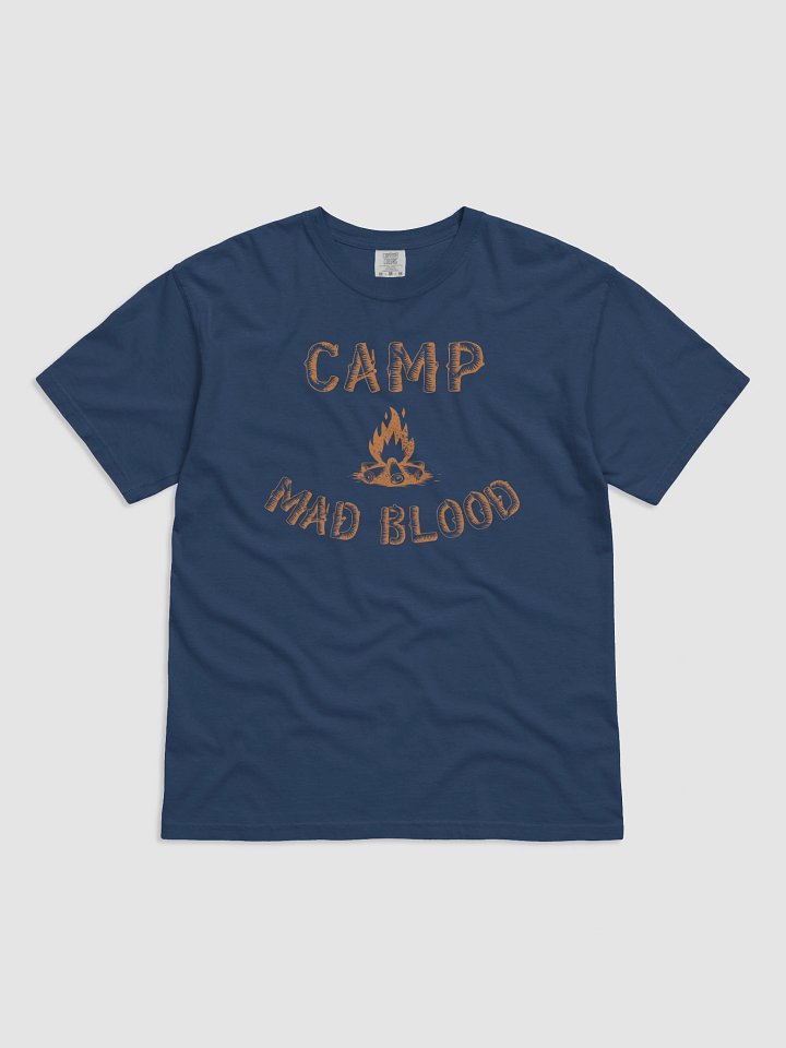 Camp Mad Blood Comfort Colors T - Navy product image (1)