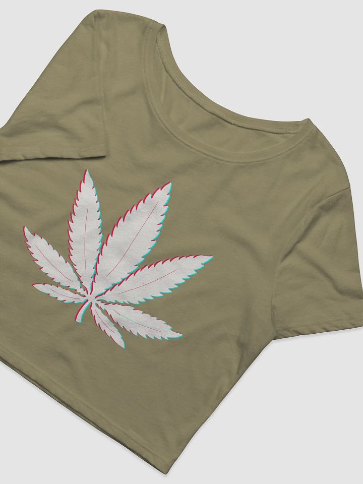大麻 Cannabis 3D Cyberpunk Japanese Crop Top product image (2)