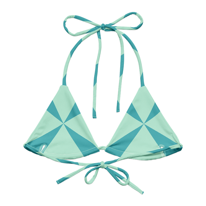Sea Moss Triangle Bikini Top product image (2)