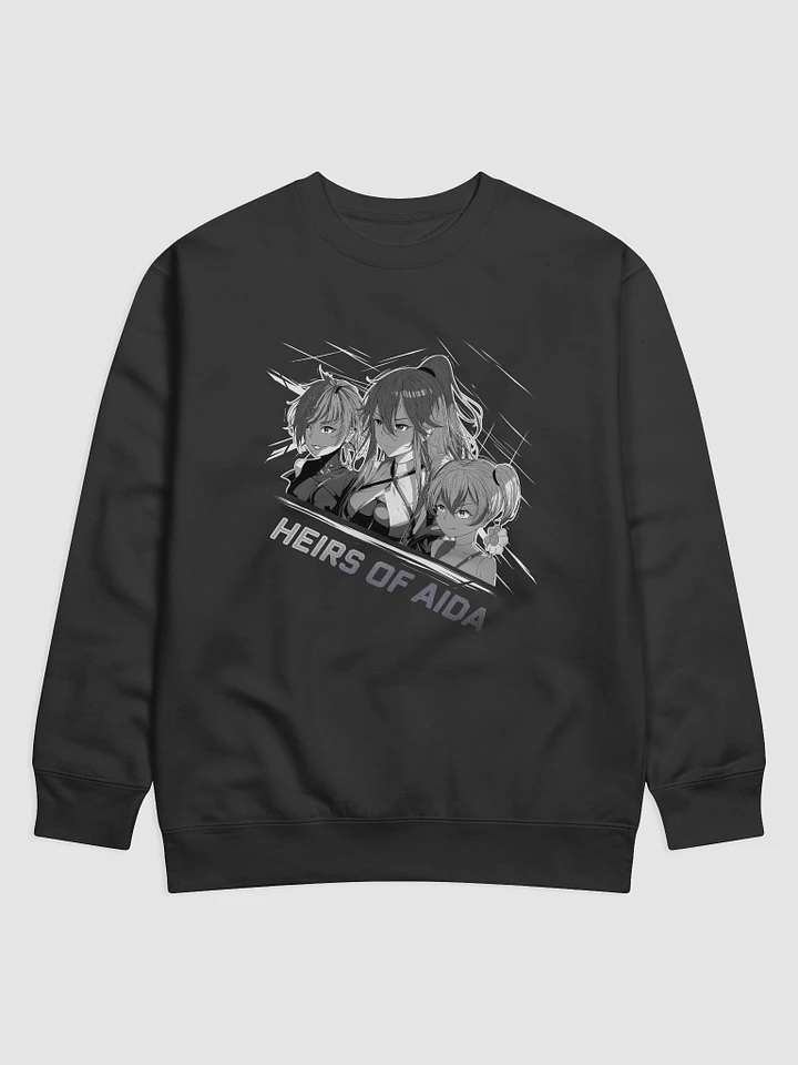 Sweatshirt - Heirs of Aida (Black and White) (Tower of Fantasy) product image (7)