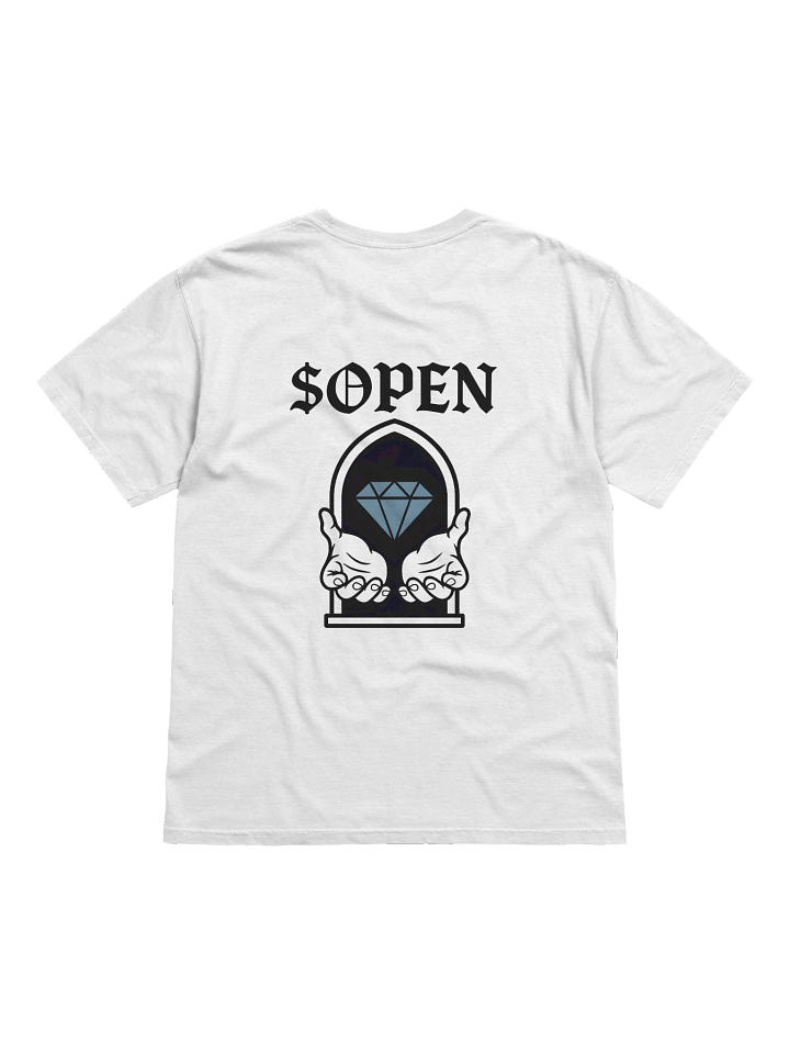 Stonkcast Heavyweight Tee — $OPEN Diamond Hands Edition product image (3)