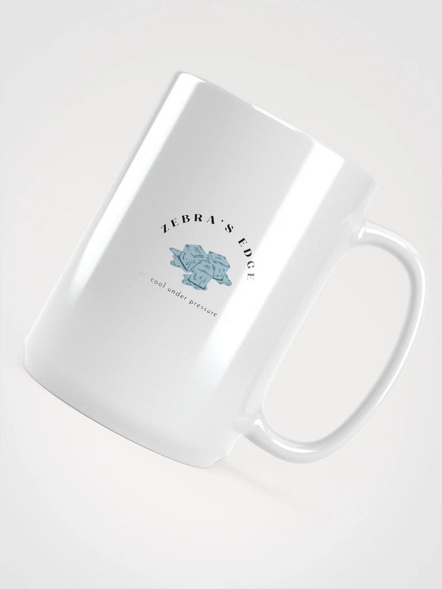 "Cool Under Pressure" White Glossy Mug product image (4)