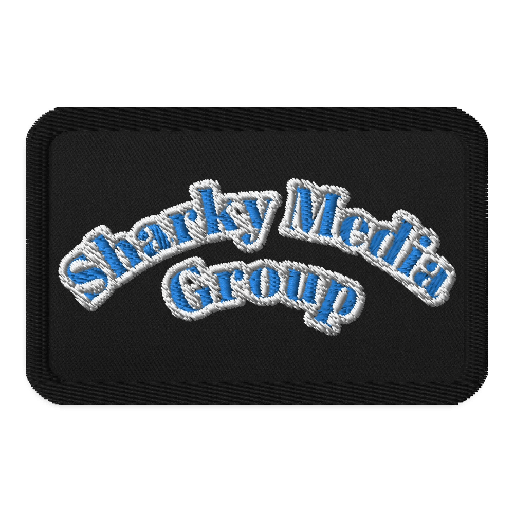 Sharky Media Group Fabric Badge product image (1)