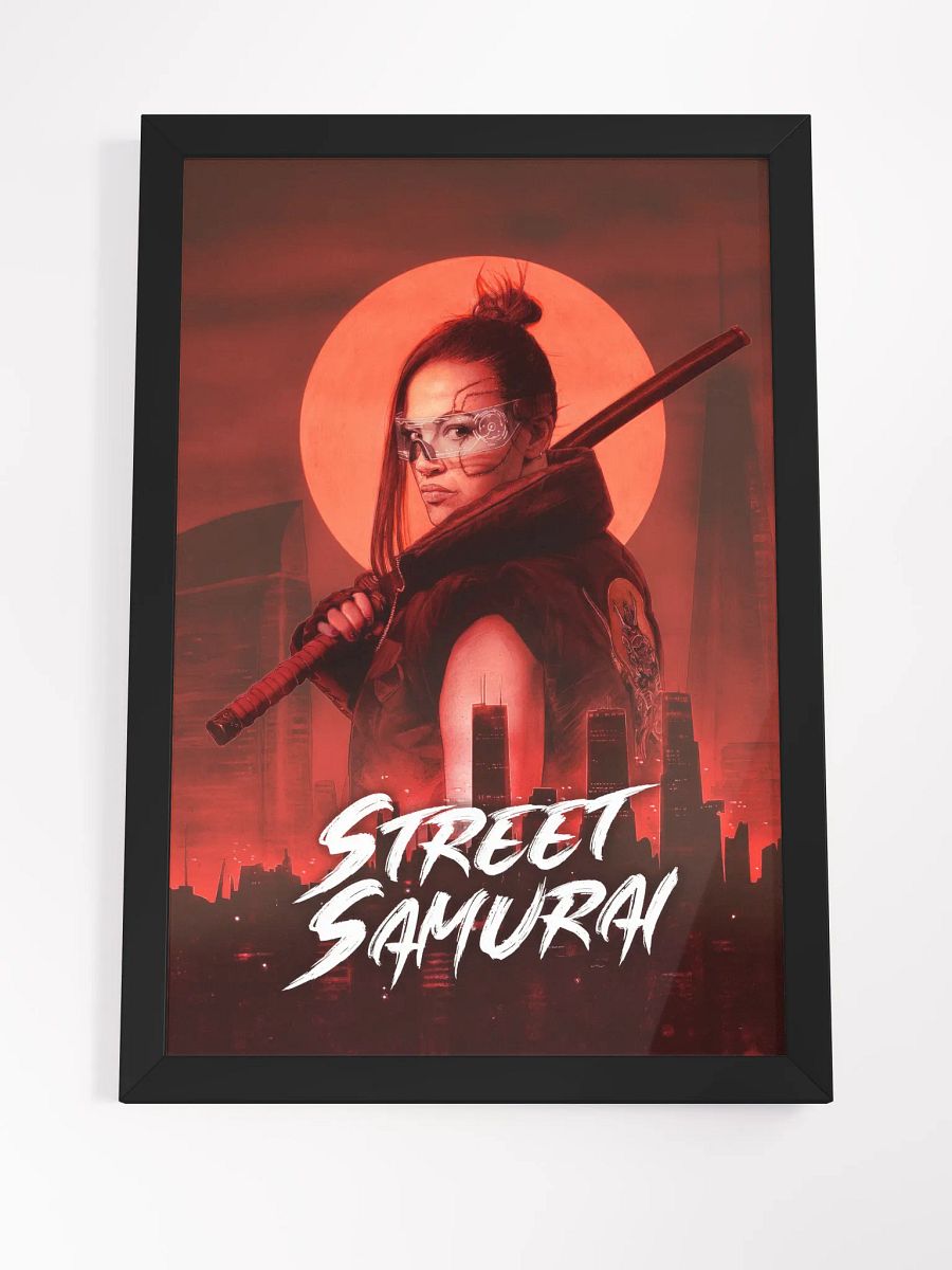 Framed Street Samurai Poster product image (4)