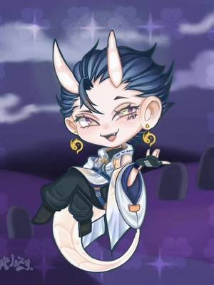 alittle fan art of the always wonderful icuras hakamori from Iriam 🪦💕 had alot of fun with this one heh #anime #fypシ #fyp #kawaii #chibi #sona #vtuberen #iriamus #envtuber #vtuber #animation #chibi #kpd #kpopdemonhunters #sajaboys #iriam #vtubing #streamer 