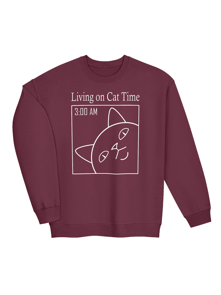 Living on Cat Time - Unisex Adult Sweatshirt product image (23)