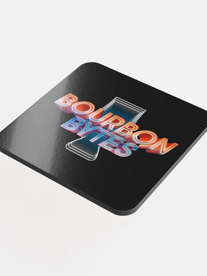 Bourbon Bytes Cork Coaster product image (1)