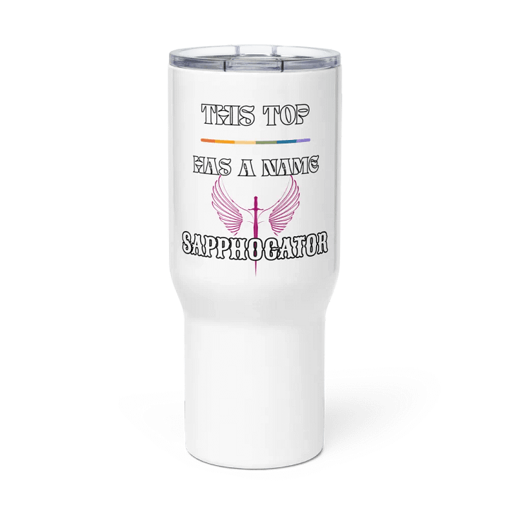 Sapphic Top has a name - Travel Mug product image (2)