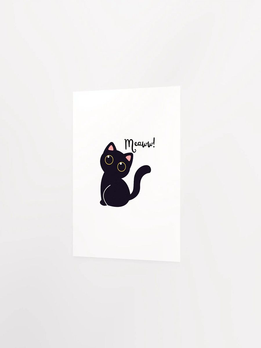 Meaww Mini Poster product image (2)