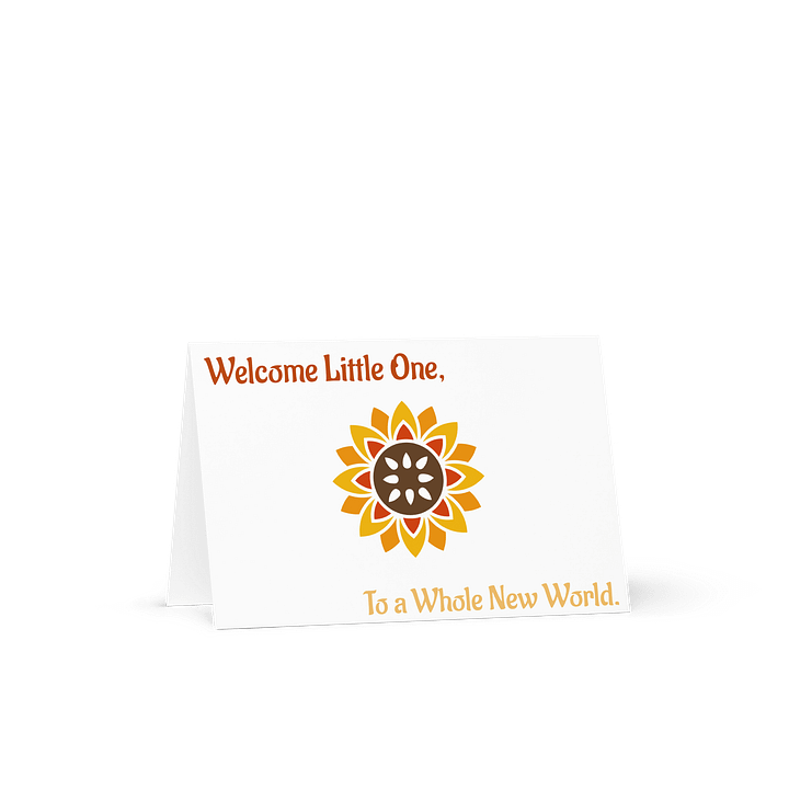 Welcome Baby Letter - New World product image (1)