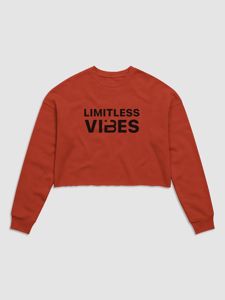 BUIII Limitless Vibes Women's Fleece Crop Sweatshirt product image (1)