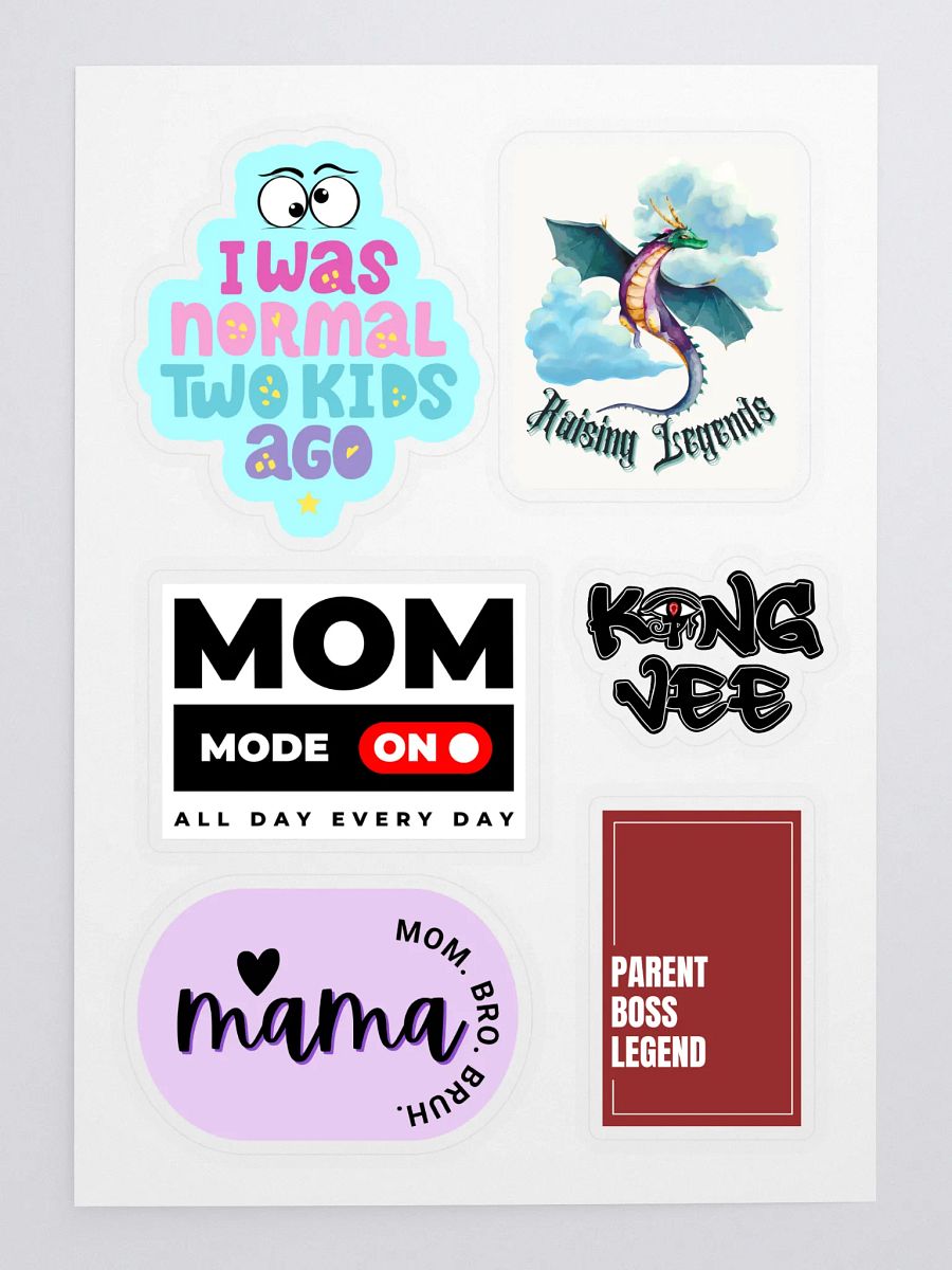 Family Sticker Sheet 2 product image (3)