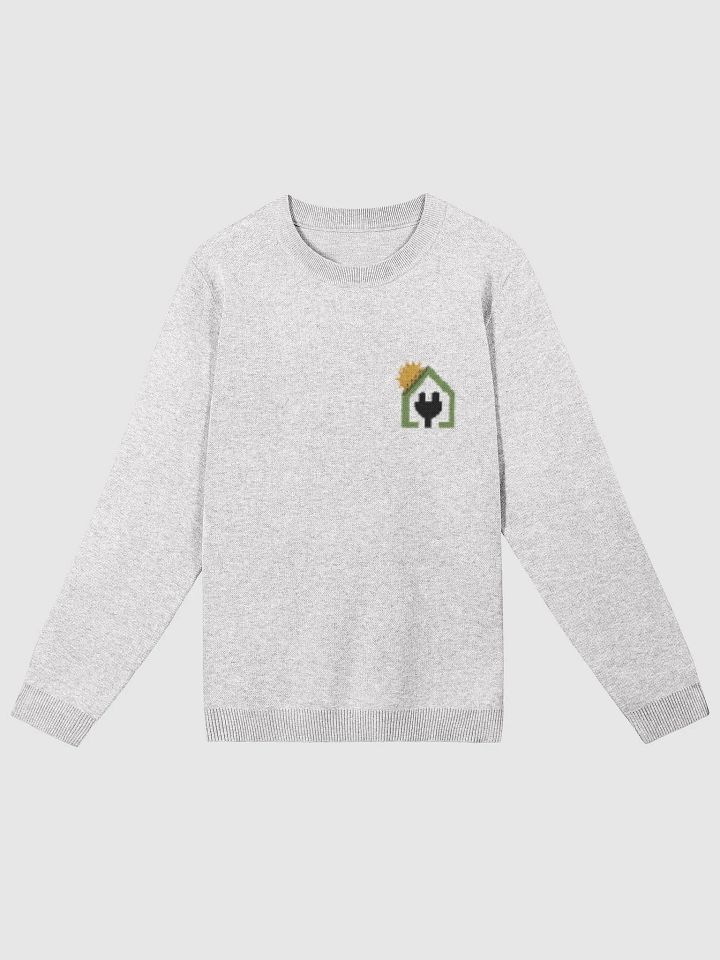 Plug It In Solar High-Quality Knitted Crewneck Sweater (Classic Fit) product image (3)