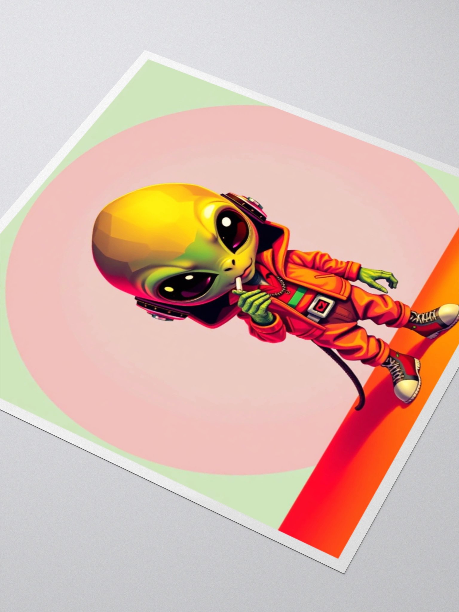 Cosmic Swagger: Alien Street Vibes product image (8)