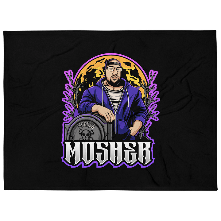 MOSHER GRAVE LOGO BLANKET product image (1)