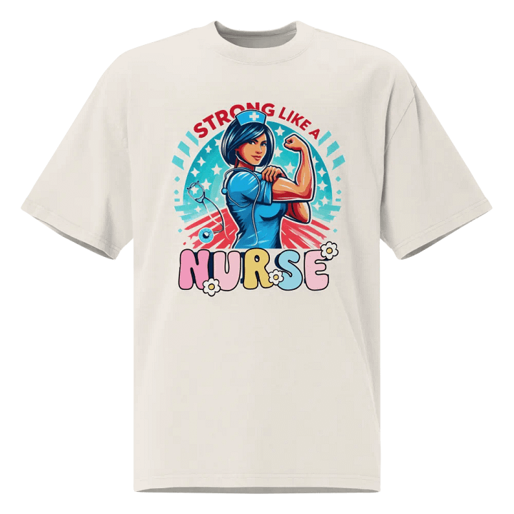 Strong Like a Nurse Oversized Tee product image (3)