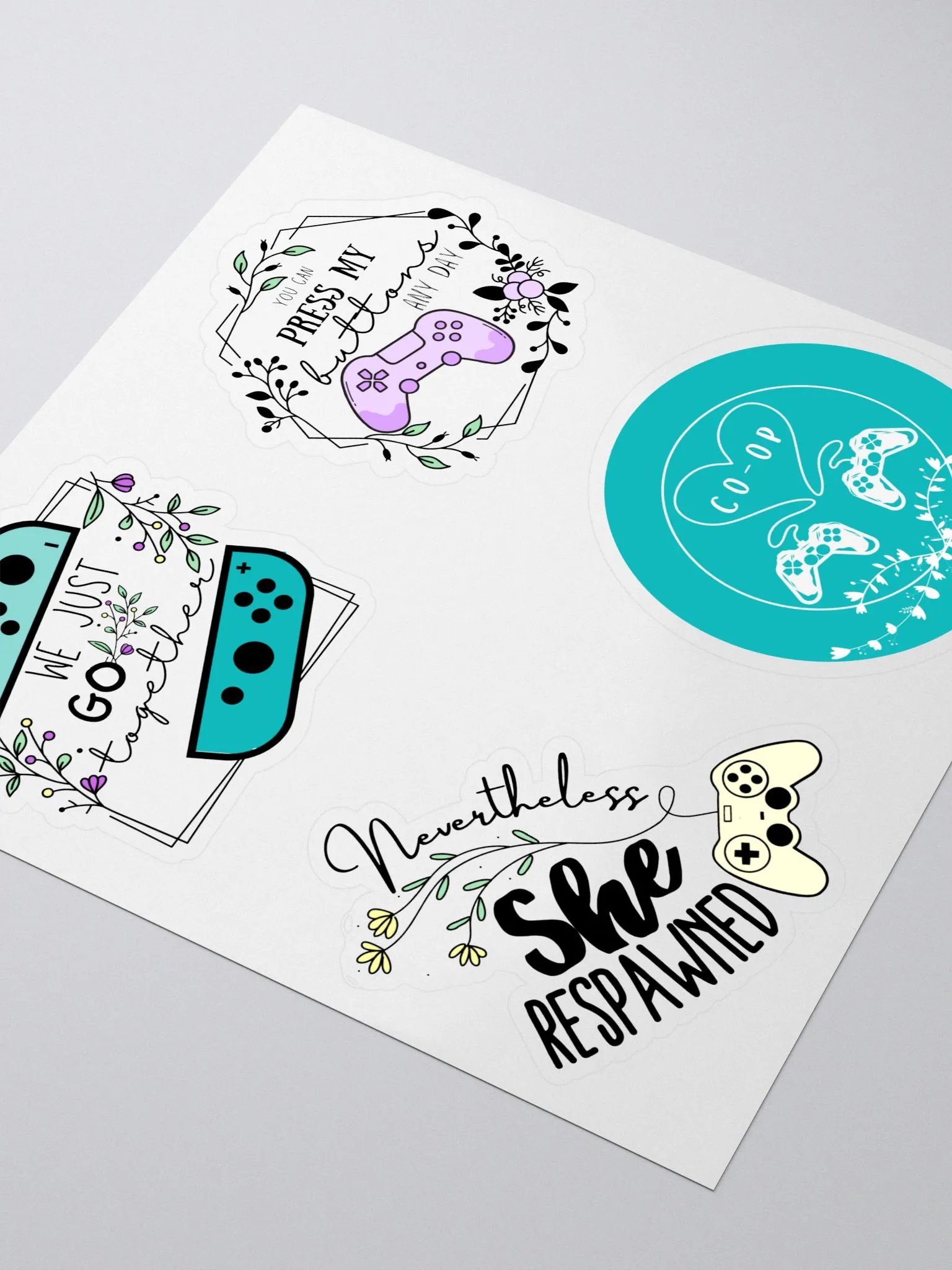 Sweet Gamer Girl Sticker Bundle product image (3)
